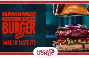 Burger "thịt người" đầu tiên trên thế giới?